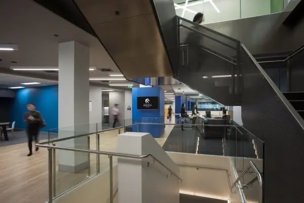 Der Campus der University of Newcastle von innen