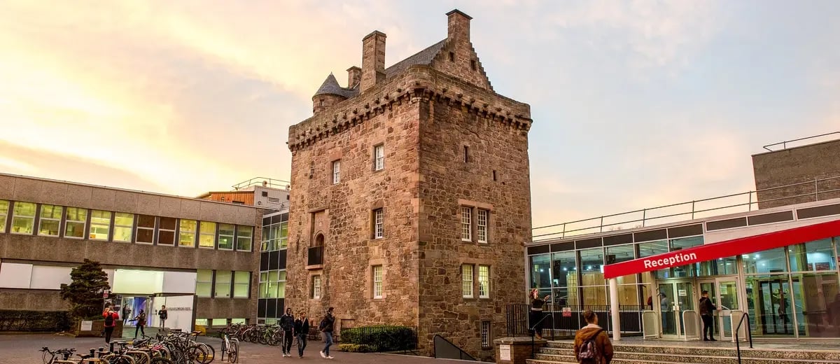 Ein Gebäude der Edinburgh Napier University