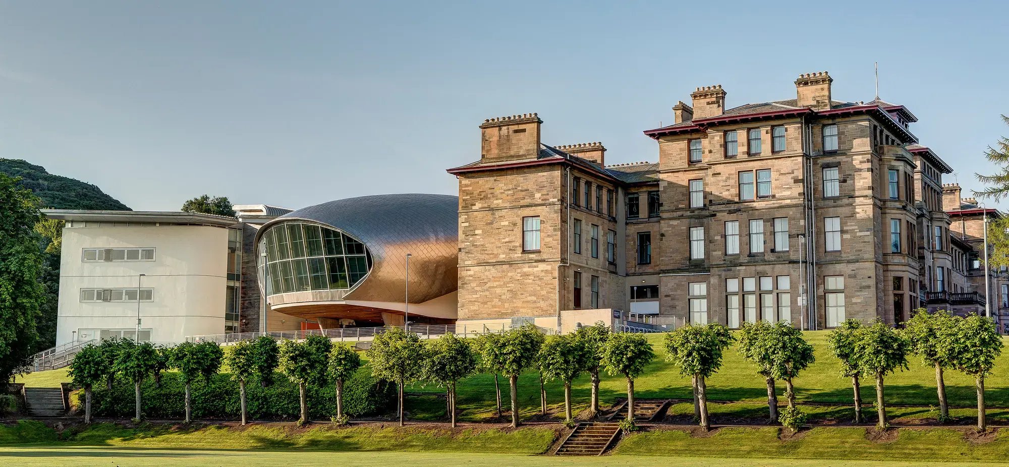 Das Universitätsgebäude der Edinburgh Napier University.
