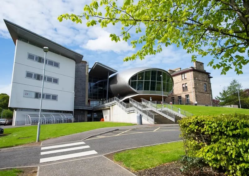 Der moderne Campus der Edinburgh Napier University