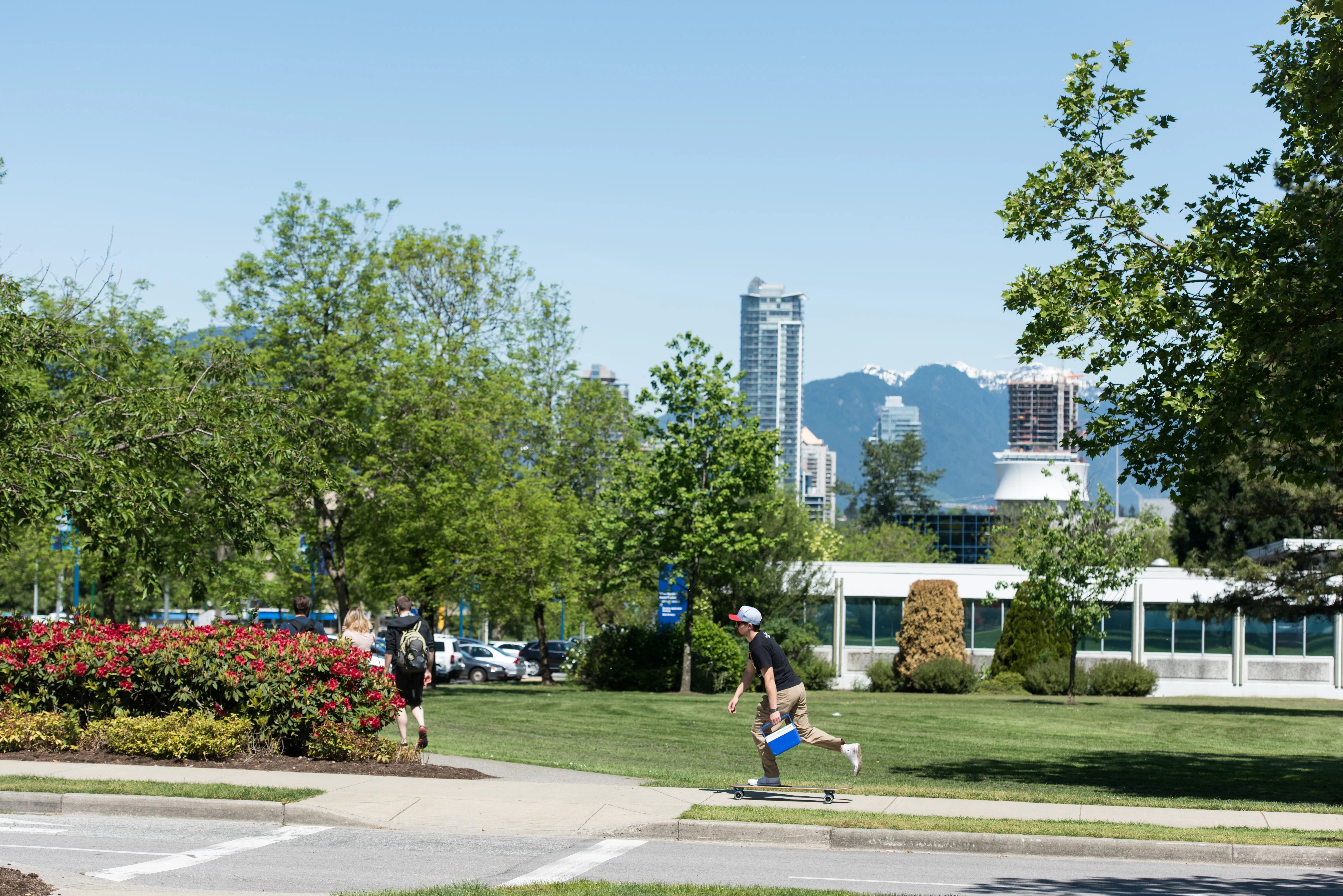 Der Campus der British Columbia Institute of Technology