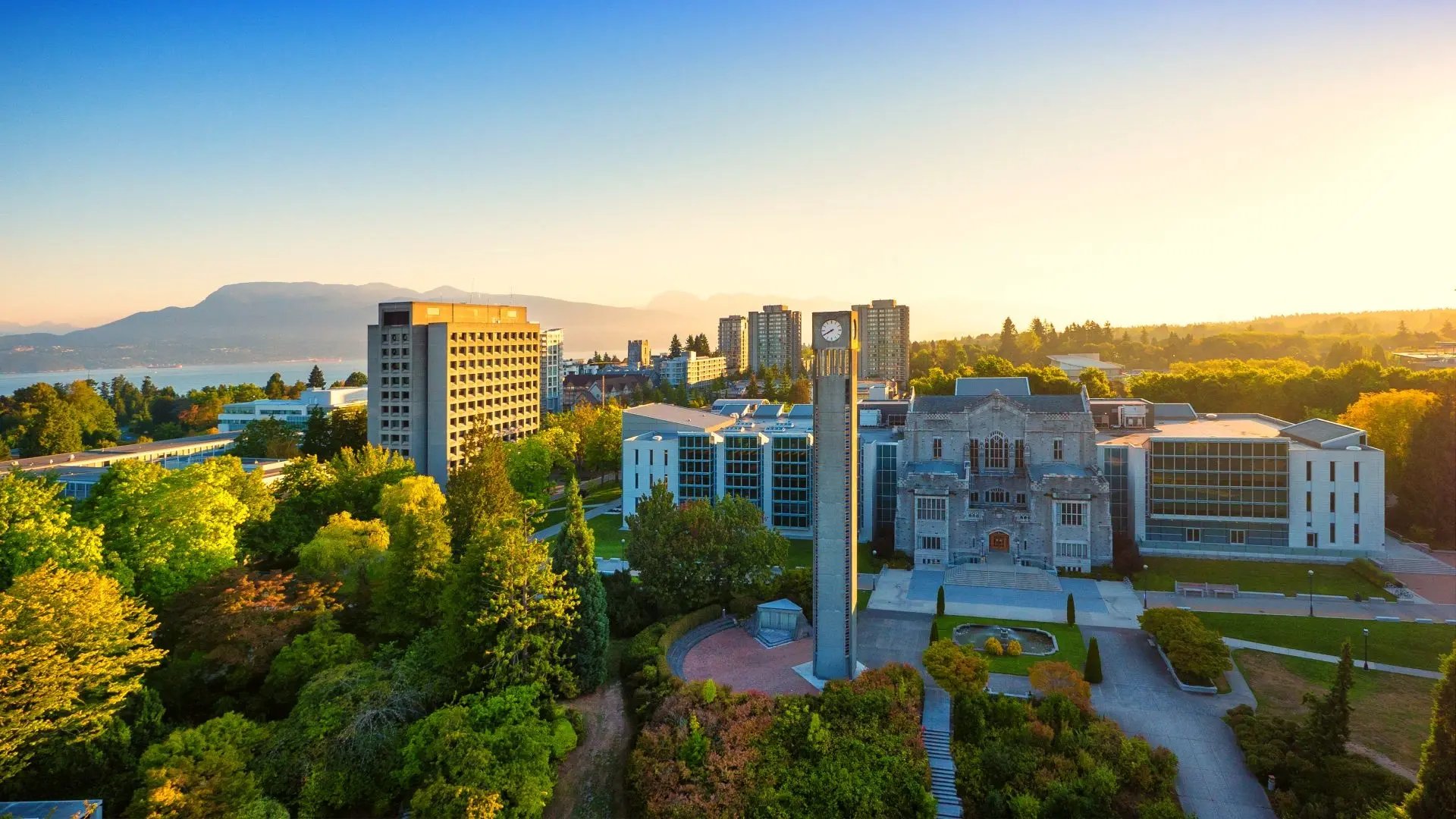 Der Campus der University of British Columbia in Vancouver