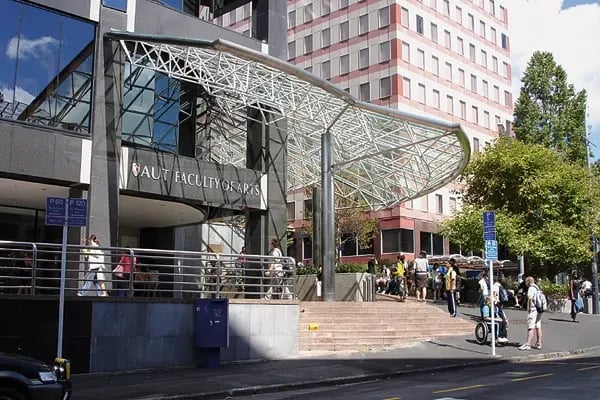 Der Campus der Auckland University of Technology