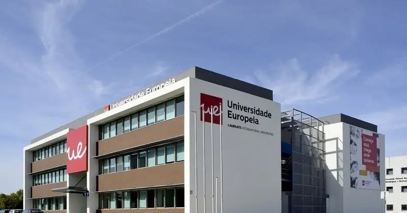 Das Universitätsgebäude der Universidade Europeia in Lissabon.