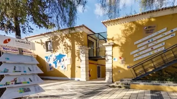 Der Campus der Universidade Europeia in Lissabon.