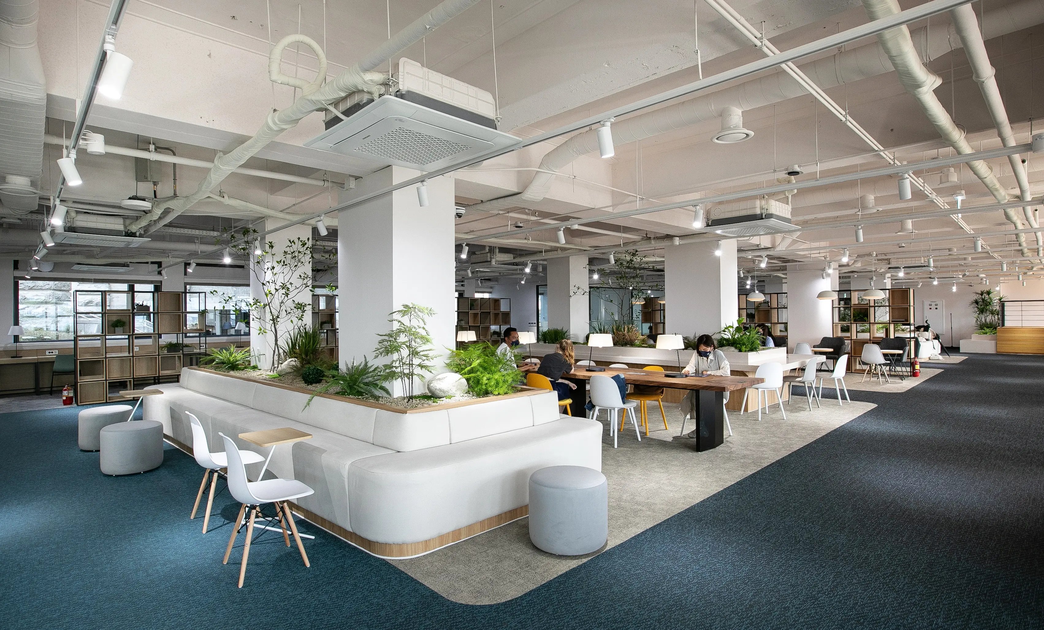 Der Campus der Hanyang University von innen