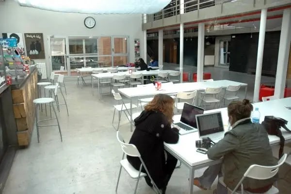 Ein Lernraum der Universitat de Vic.