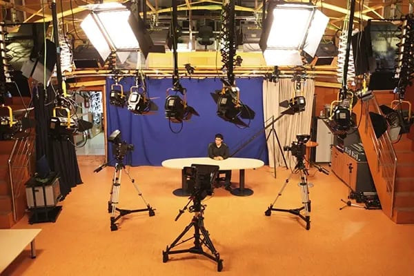 Fotostudio der Universidad Católica de Murcia