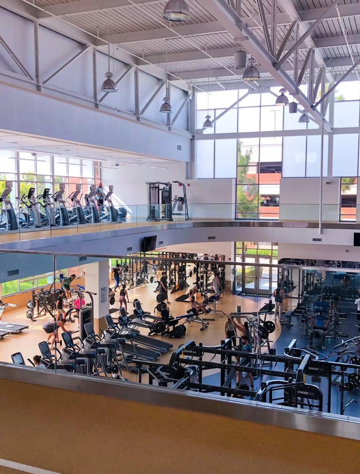 Der Campus Gym der California State University, Long Beach