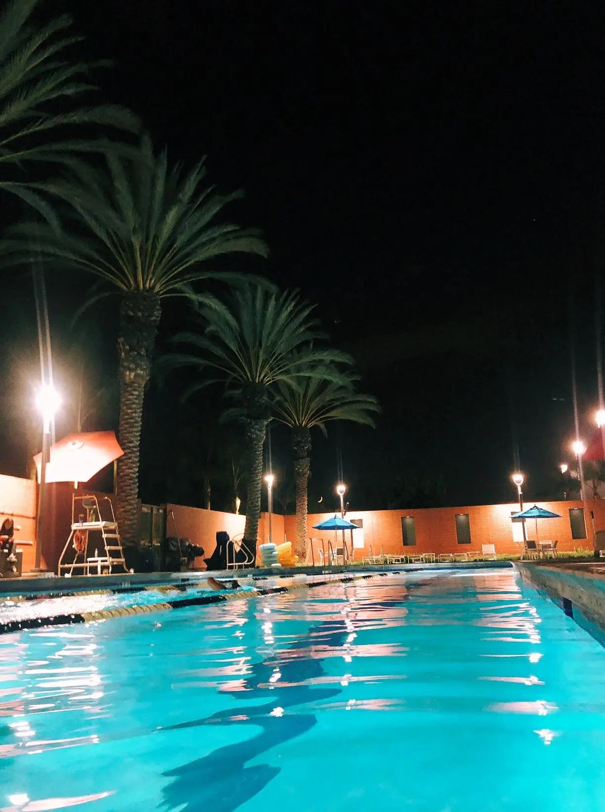 Der Campus Pool der California State University, Long Beach