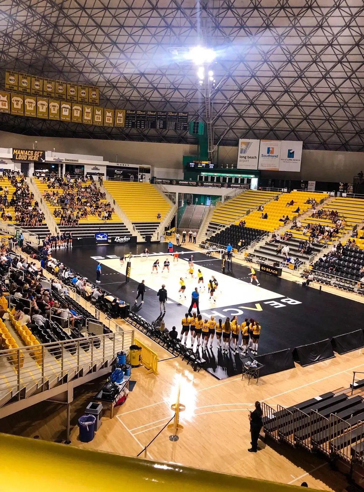Die Indoor Sport Arena der Walter Pyramide 