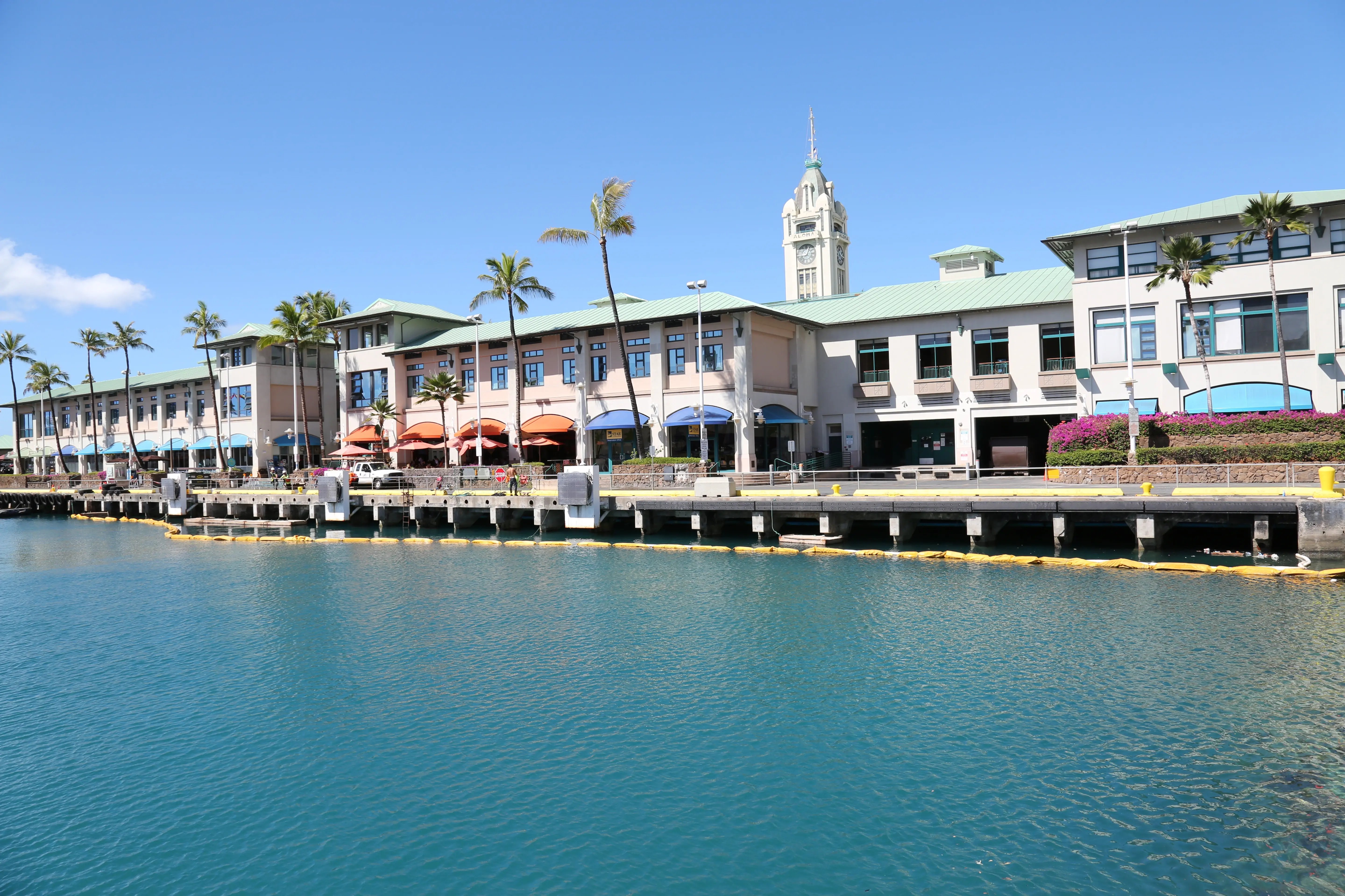 Der Campus der Hawai'i Pacific University am Hafen