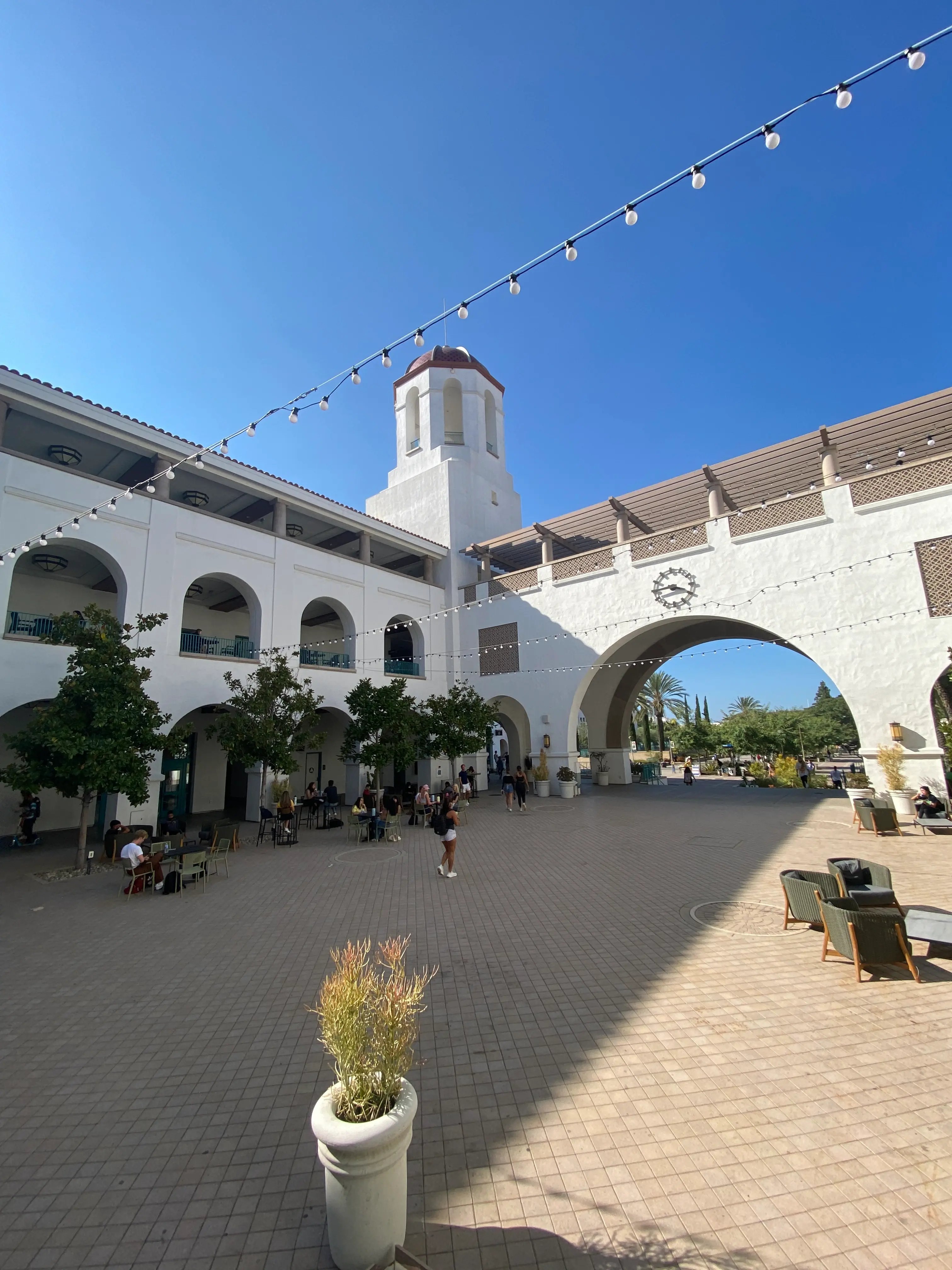 Der Campus der San Diego State University (draußen)