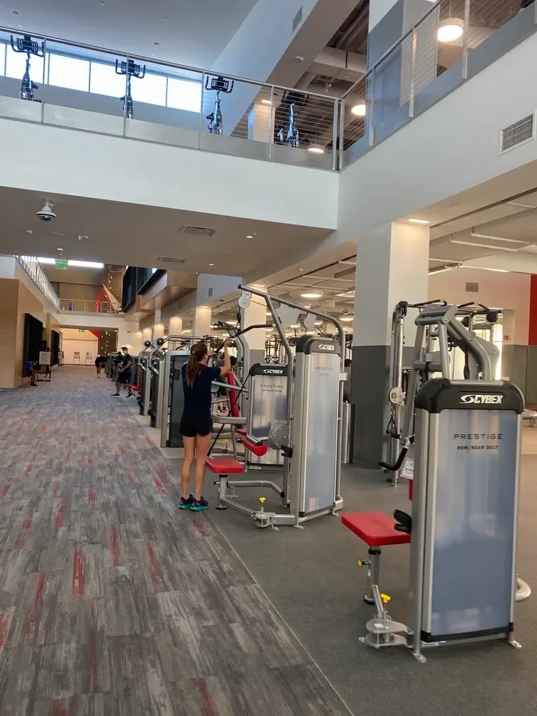 Das Fitnessstudio der San Diego State University
