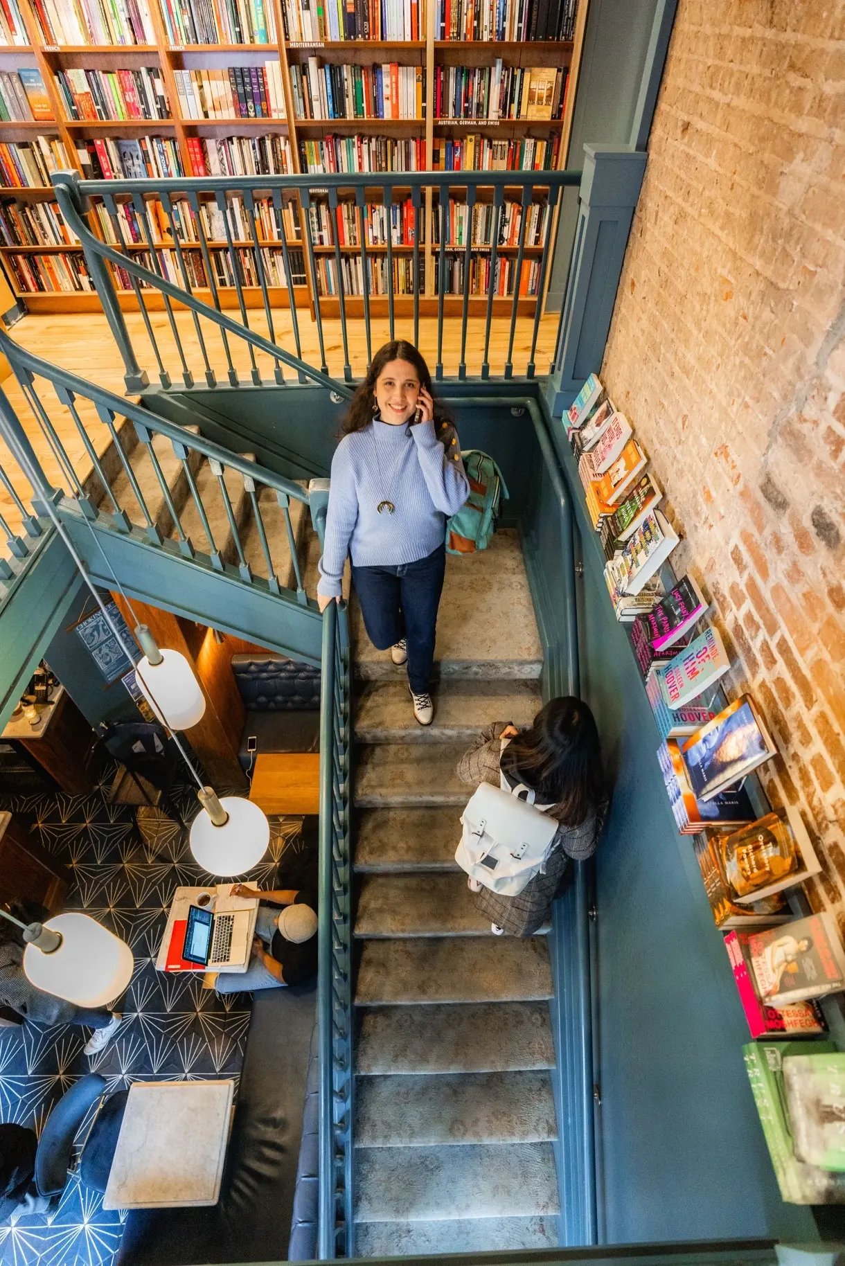 Die Bibliothek der Pace University.