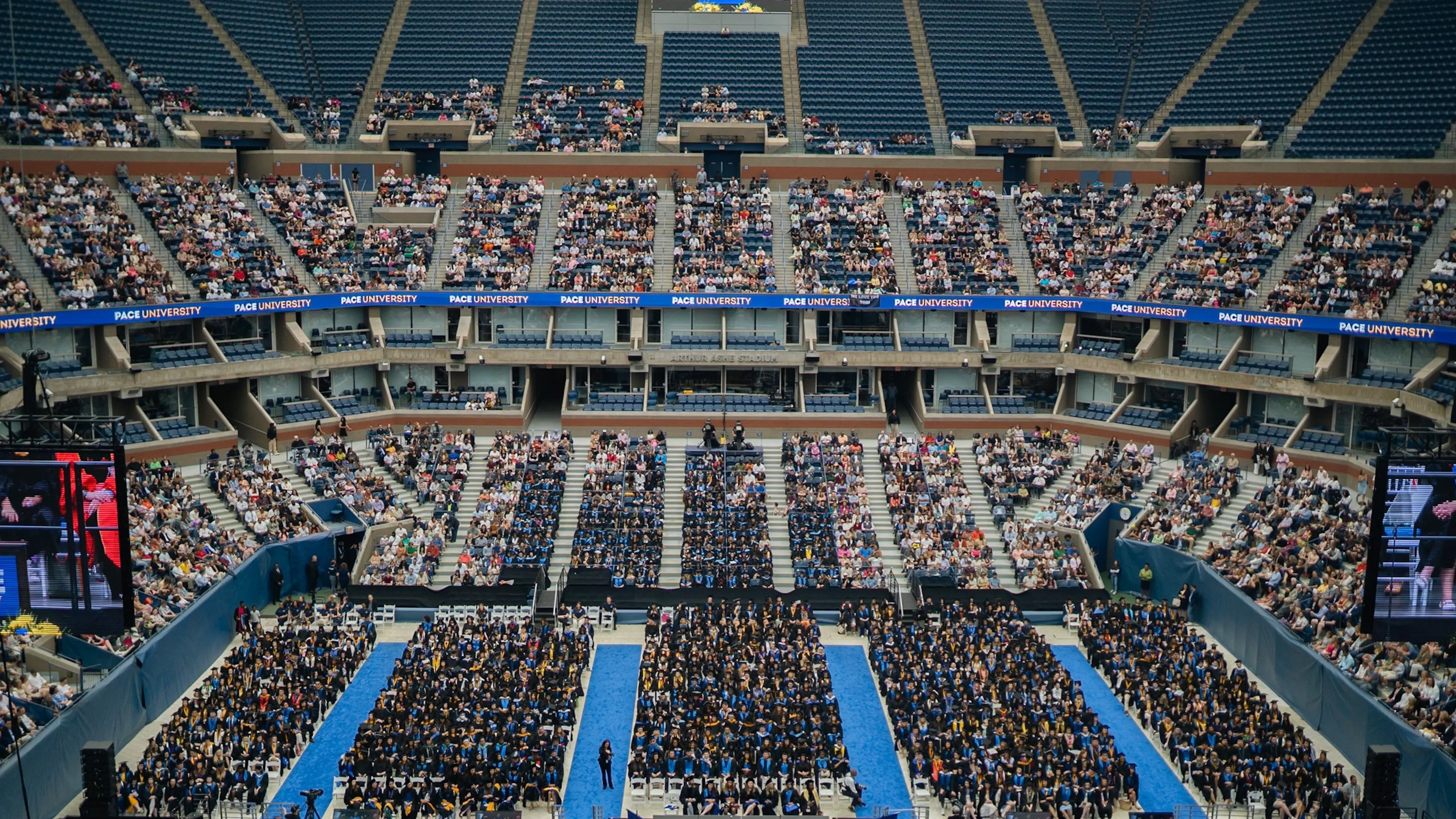 Der Stadium der Pace University.