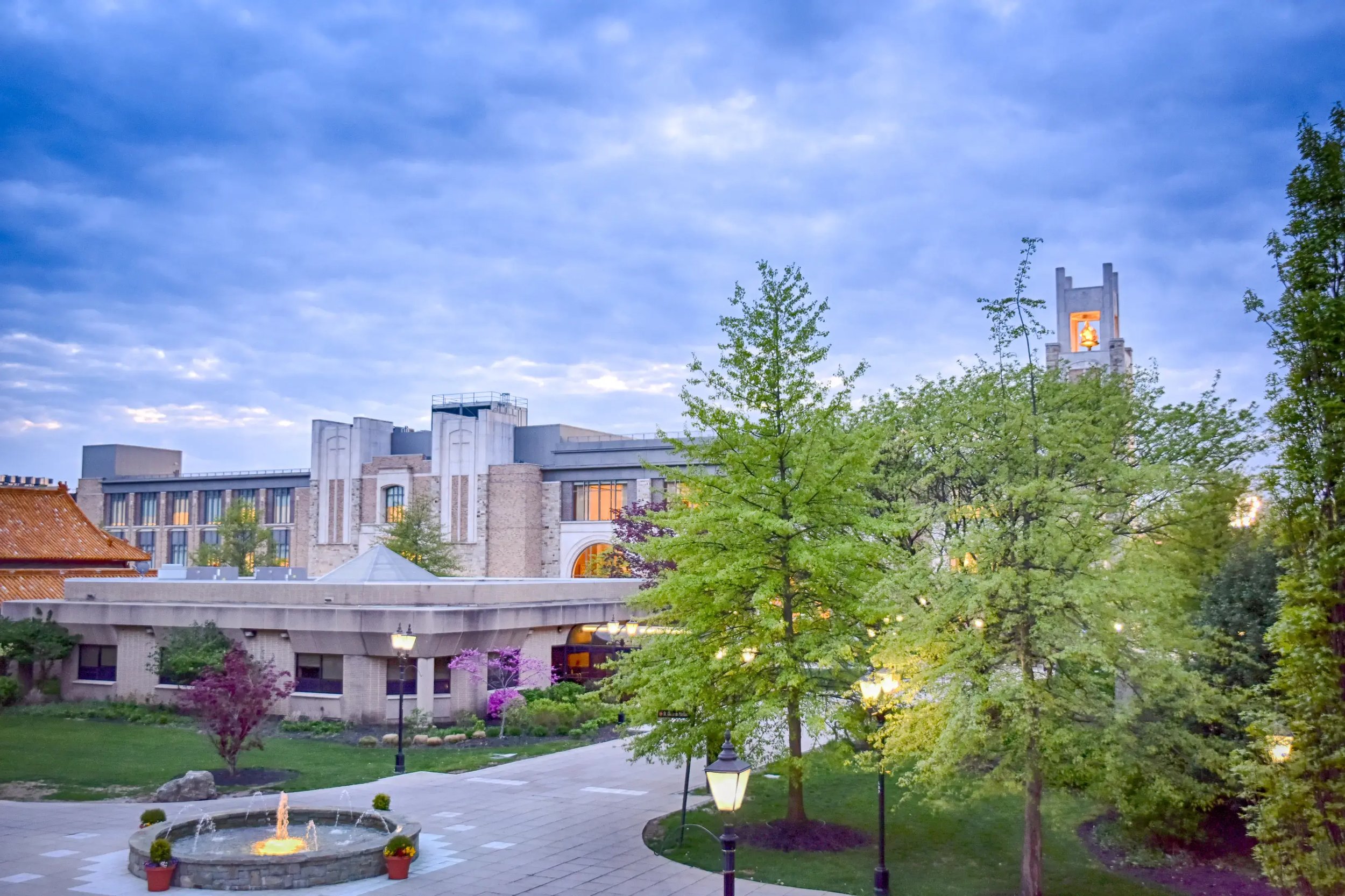 Der Campus der St. John's University in New York City.