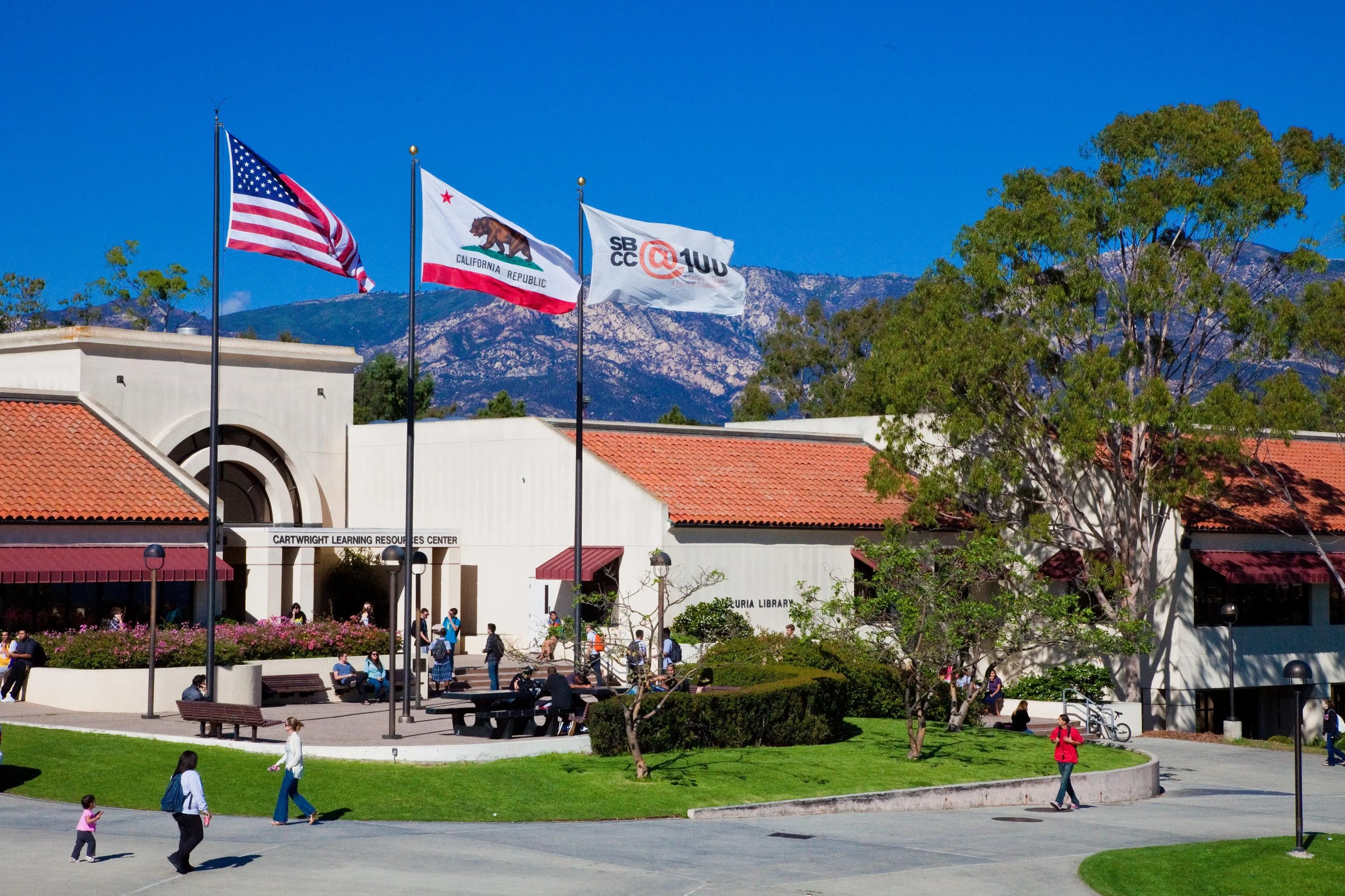 Der Santa Barbara City College Campus.