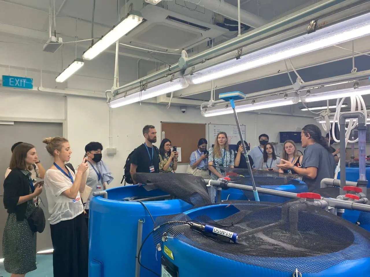 Ein Labor der James Cook University Singapore